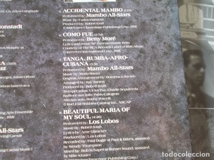 Discos de vinilo: THE MAMBO KINGS - Foto 8