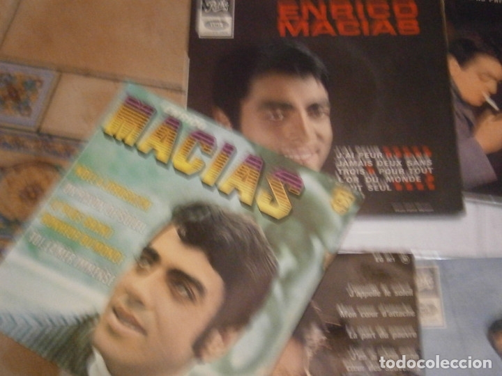 Discos de vinilo: 7 discos enrico,macias&iexcl;&iexcl; - Foto 2