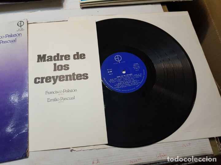 Discos de vinilo: LP -MADRE DE LOS CREYENTES-ediciones Paulinas 1979 - Foto 2