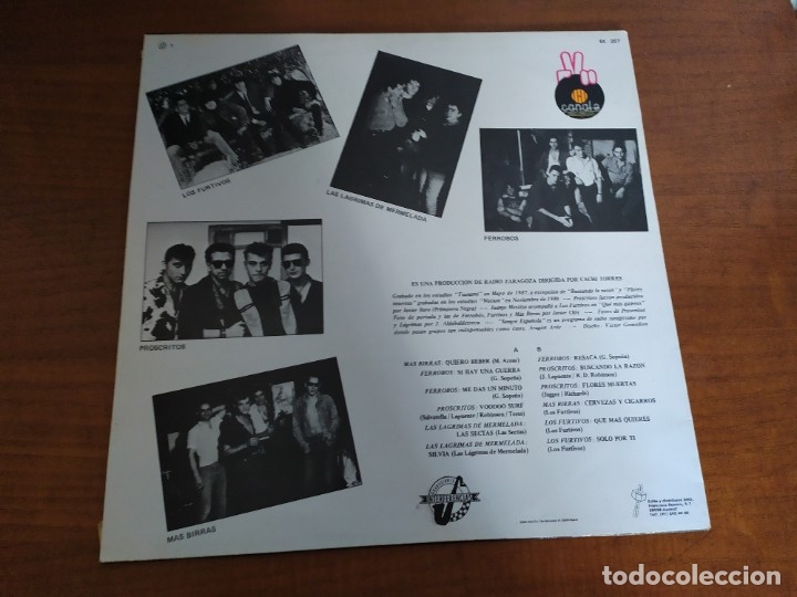 Discos de vinilo: SANGRE ESPA&Ntilde;OLA - Foto 2