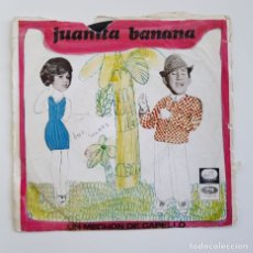 Discos de vinilo: LUIS AGUILÉ, JUANITA BANANA, UN MECHÓN DE CABELLO, EMI, 1966, FUNDA DETERIORADA. Lote 177723188