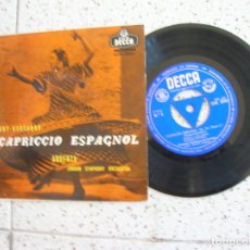 Discos de vinilo: DISCO CAPRICCIO ESPAGNOL ,THE LONDON SYMPFONY ORCHESTRA. Lote 177723763