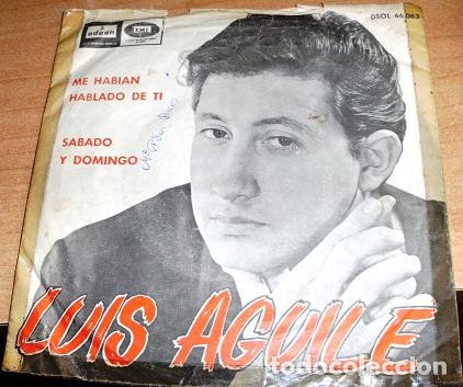 Discos de vinilo: DISCO DE LUIS AGUILE - Foto 1