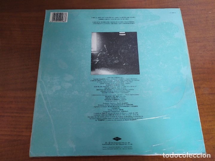 Discos de vinilo: CELTAS CORTOS --  GENTE IMPRESENTABLE - Foto 2