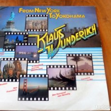 Discos de vinilo: LP - PDI - 1987 - KLAUS WUNDERLICH - FROM NEW YORK TO YOKOHAMA. Lote 177736374