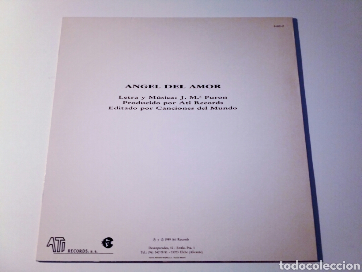 Discos de vinilo: Pedro Pomares - Angel Del Amor - Foto 2