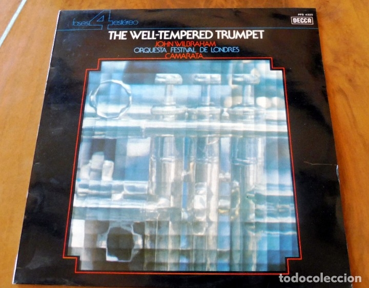 LP - DECCA 1976 - THE WELL TEMPERED TRUMPET - ORQUESTA FESTIVAL DE LONDRES (Música - Discos - LP Vinilo - Clásica, Ópera, Zarzuela y Marchas)