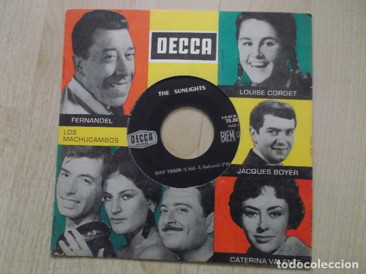 Discos de vinilo: the sunlights, day train,caravan, decca - Foto 2