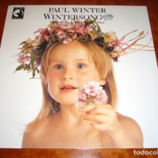 Discos de vinilo: PAUL WINTER - WINTERSONG 80'S USA NEW AGE-WORLD MUSIC LP. Lote 177793339