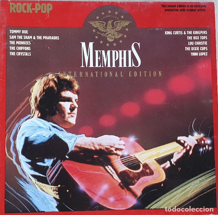 Discos de vinilo: MEMPHIS INTERNATIONAL EDITION, VINILO ROJO - Foto 1