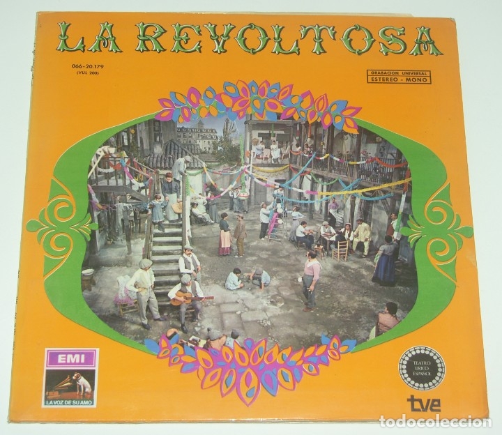Discos de vinilo: LA REVOLTOSA - EMI 1968 - Foto 1