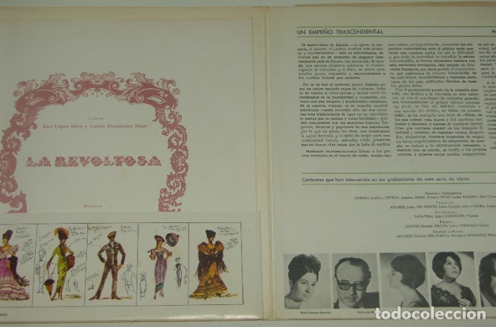 Discos de vinilo: LA REVOLTOSA - EMI 1968 - Foto 2