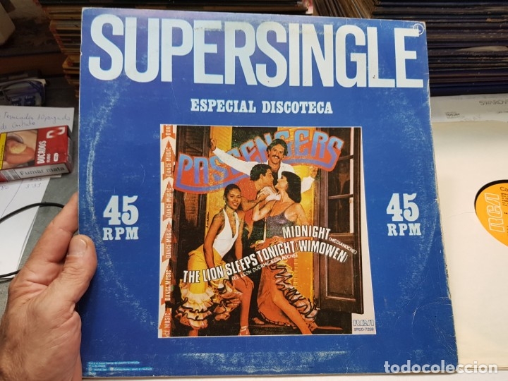 Discos de vinilo: LP-SUPERSINGLE-Especial Discoteca 45RPM en funda original - Foto 2 - 177822775