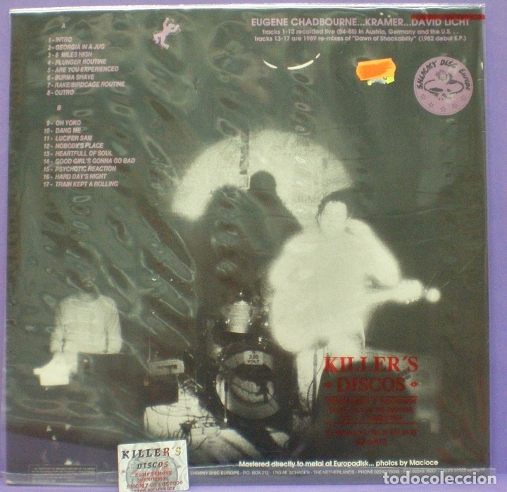 Discos de vinilo: Shockabilly - Live  Just Beautiful - LP - Foto 2