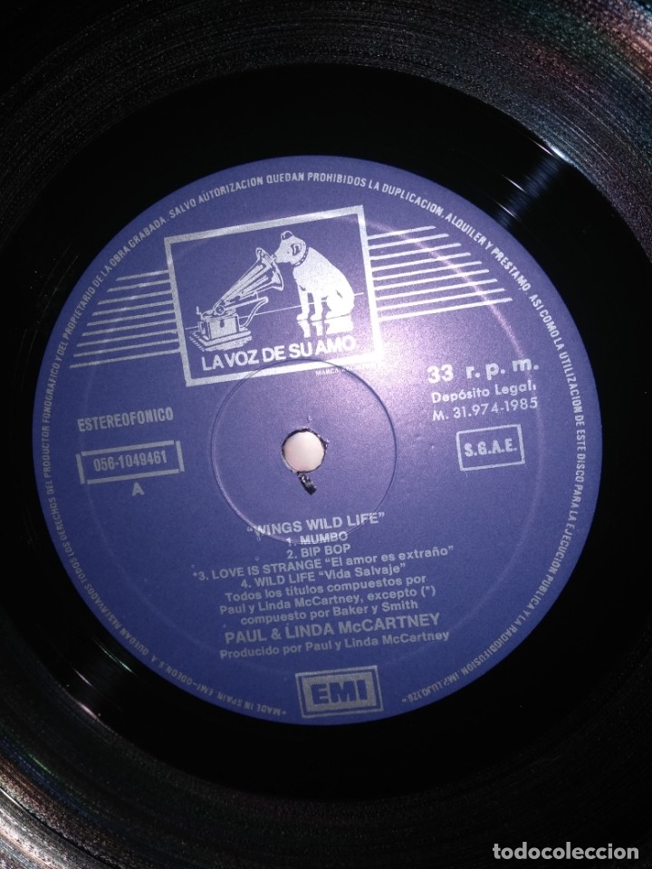 Discos de vinilo: Wings - Wild Life ----- - Foto 2