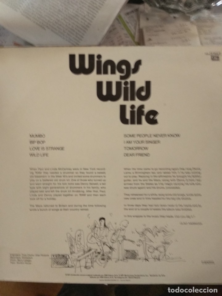 Discos de vinilo: Wings - Wild Life ----- - Foto 3