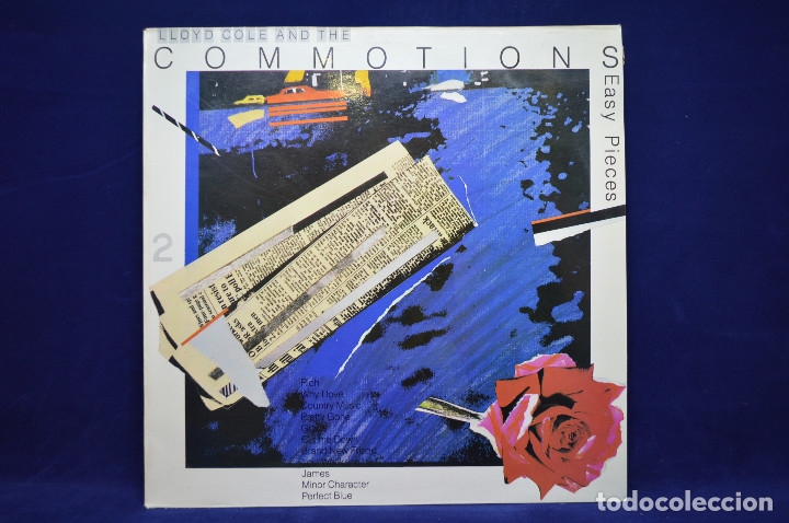 Discos de vinilo: LLOYD COLE AND THE COMMOTION - EASY PIECES - LP - Foto 1