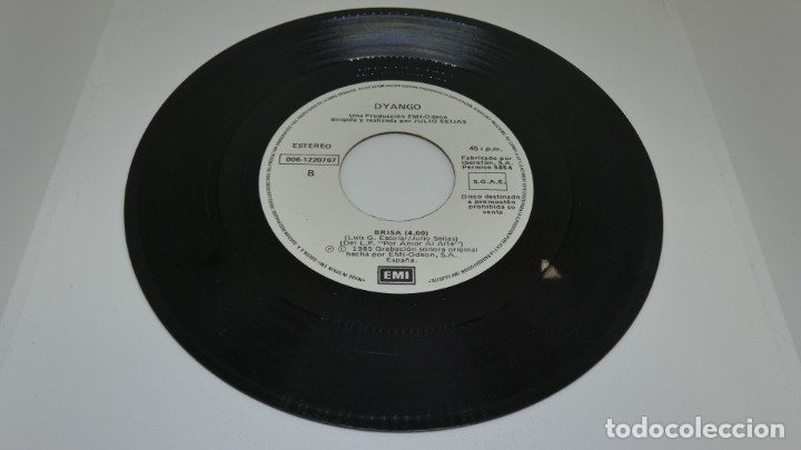Discos de vinilo: DISCO SINGLE VINILO DYANGO . ESA MUJER . - Foto 4