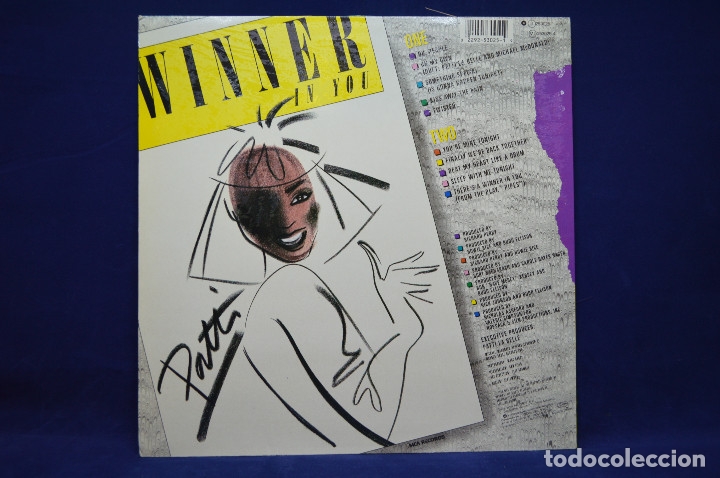 Discos de vinilo: PATTI LABELLE - WINNER IN YOU - LP - Foto 2