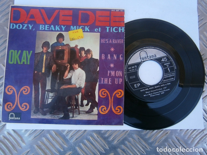 Discos de vinilo: DAVE DEE&iexcl;&iexcl;&iexcl;&iexcl;&iexcl;&iexcl;&iexcl;.DIFICIL DE ENCONSEGUIR&iexcl;&iexcl; - Foto 1