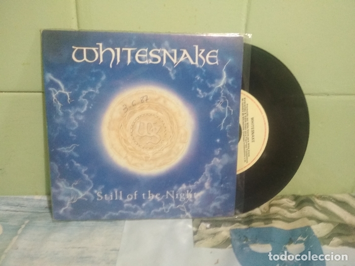 Discos de vinilo: WHITESNAKE STILL OF THE NIGHT SINGLE SPAIN 1987 PDELUXE - Foto 1 - 177943549