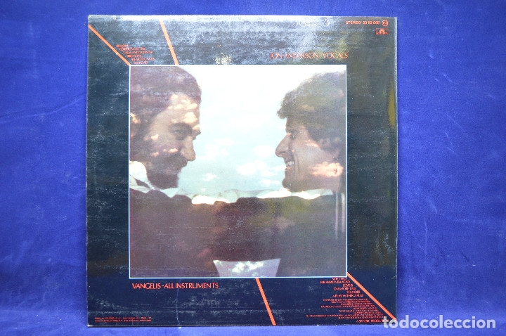 Discos de vinilo: JON AND VANGELIS - SHORT STORIES - LP - Foto 2