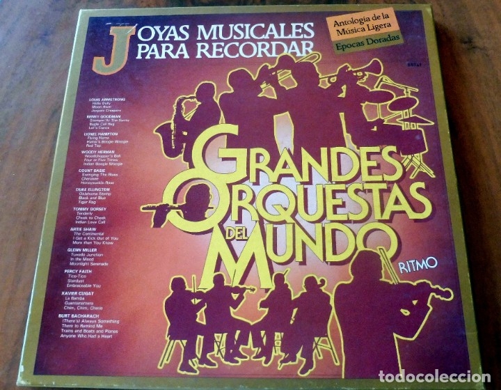 Discos de vinilo: CAJA 3 LP - MCA RECORDS 1981 - JOYAS MUSICALES PARA RECORDAR - ANTOLOG&Iacute;A DE LA MUSICA LIGERA - EPOCA