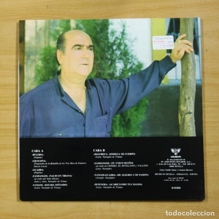 Discos de vinilo: NARANJITO DE TRIANA - DE AMOR Y LUCHA - GATEFOLD - LP - Foto 2