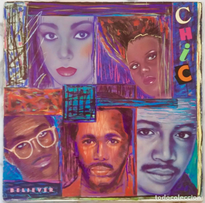 Discos de vinilo: CHIC, BELIEVER. LP ESPA&Ntilde;A - Foto 1
