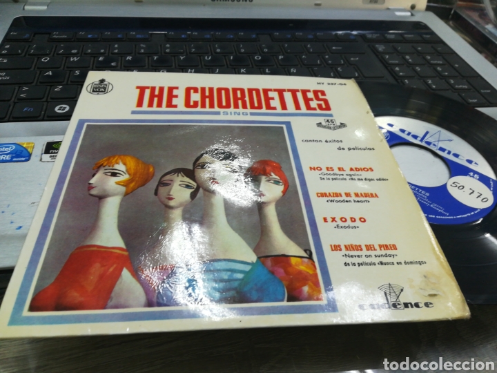 Discos de vinilo: The chordettes ep no es el adi&oacute;s + 3 - Foto 1
