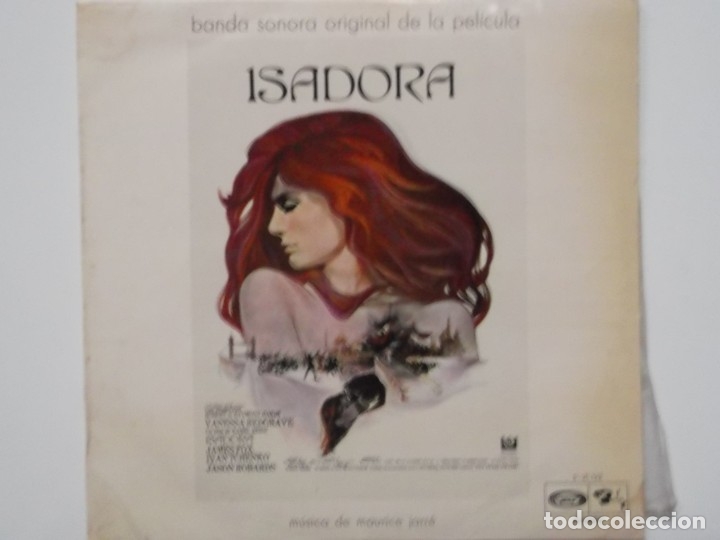 Discos de vinilo: BSO DE LA PEL&Iacute;CULA ISADORA-ORIGINAL ESPA&Ntilde;OL 1969 - Foto 1