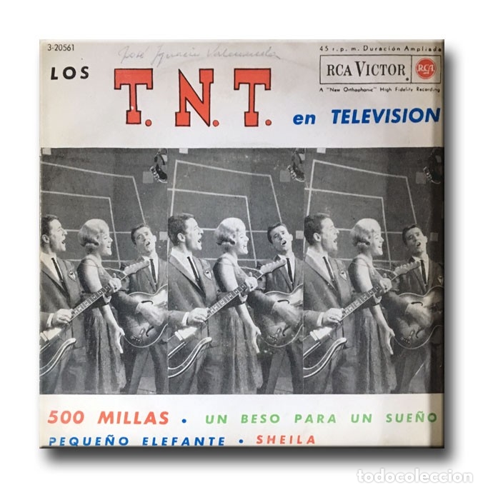 Discos de vinilo: Los T.N.T - 500 Millas - Foto 1
