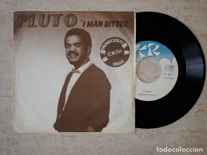Discos de vinilo: Pluto. I am bitter.1982.promocional Edigsa . - Foto 1