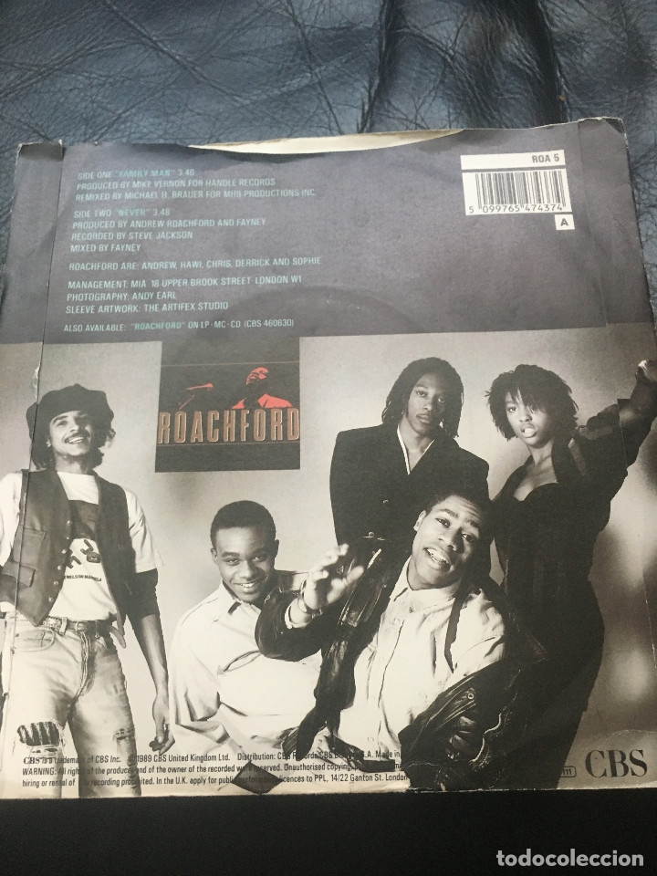 Discos de vinilo: Roachford - Family Man .SINGLE - Foto 2