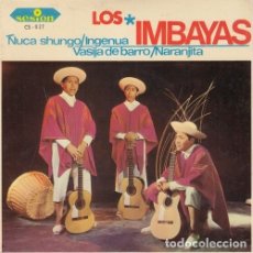 Discos de vinilo: LOS IMBAYAS - ÑUCA SHUNGO - EP DE VINILO EDICION ESPAÑOLA EN DISCOS SESION