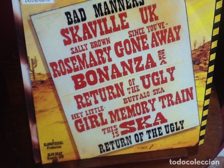 Discos de vinilo: Bad Manners Lp vinilo Nuevo! - Foto 2