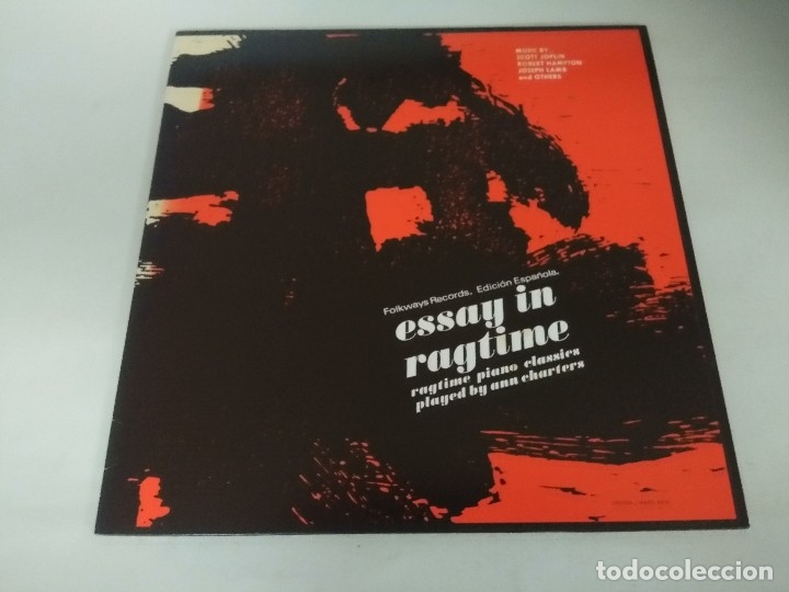 Discos de vinilo: VINILO/ESSAY IN RAGTIME. - Foto 1