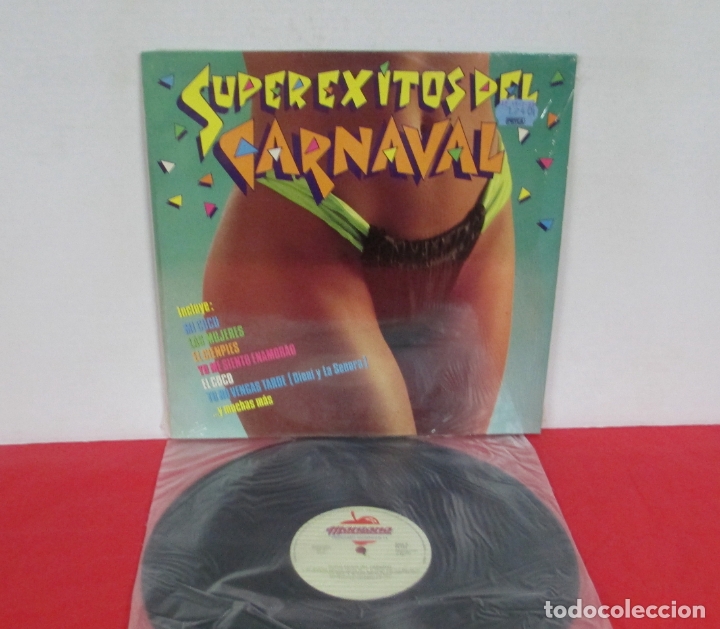 Disques de vinyle: SUPER EXITOS DEL CARNAVAL SUPEREXITOS -LP- MANZANA 1990 SPAIN EXCELENTE SEXY COVER