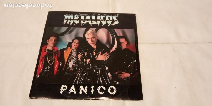 Discos de vinilo: METALICOS -P&Aacute;NICO- (1991) SINGLE 7 - Foto 1