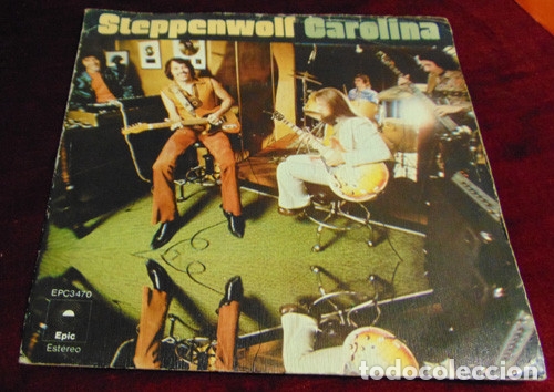Discos de vinilo: Steppenwolf &ndash; Carolina -SINGLE 1975 - Foto 3