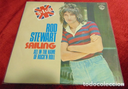 Discos de vinilo: Rod Stewart &ndash; Sailing - SINGLE 1975 - Foto 1