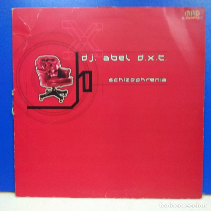 Discos de vinilo: MAXI SINGLE DISCO VINILO DJ ABEL DXT SCHIZOPHRENIA - Foto 1