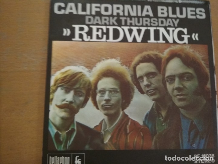 Discos de vinilo: Redwing California Blues SINGLE - Foto 1