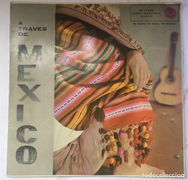 Discos de vinilo: LP A TRAVES DE MEXICO RCA 1960 - Foto 1