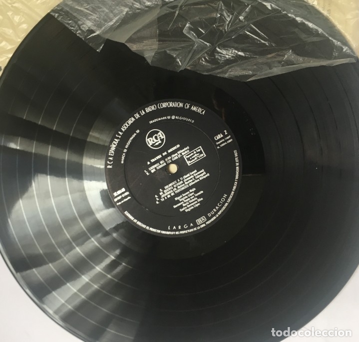 Discos de vinilo: LP A TRAVES DE MEXICO RCA 1960 - Foto 4