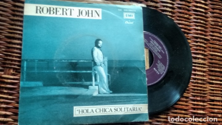 Discos de vinilo: SINGLE (VINILO) DE ROBERT JOHN  A&Ntilde;OS 80 - Foto 1