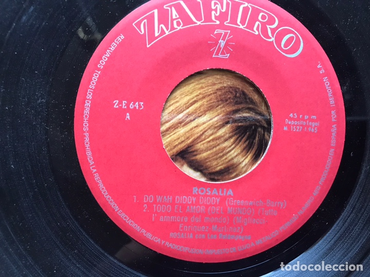 Discos de vinilo: Rosal&iacute;a. Escuche este disco - Foto 3