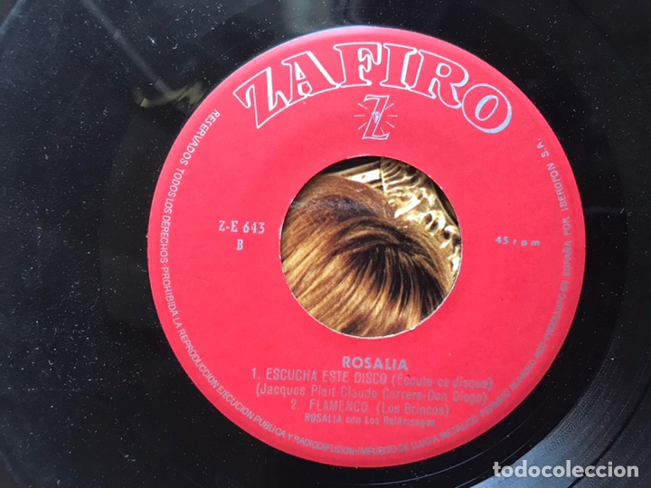 Discos de vinilo: Rosal&iacute;a. Escuche este disco - Foto 5