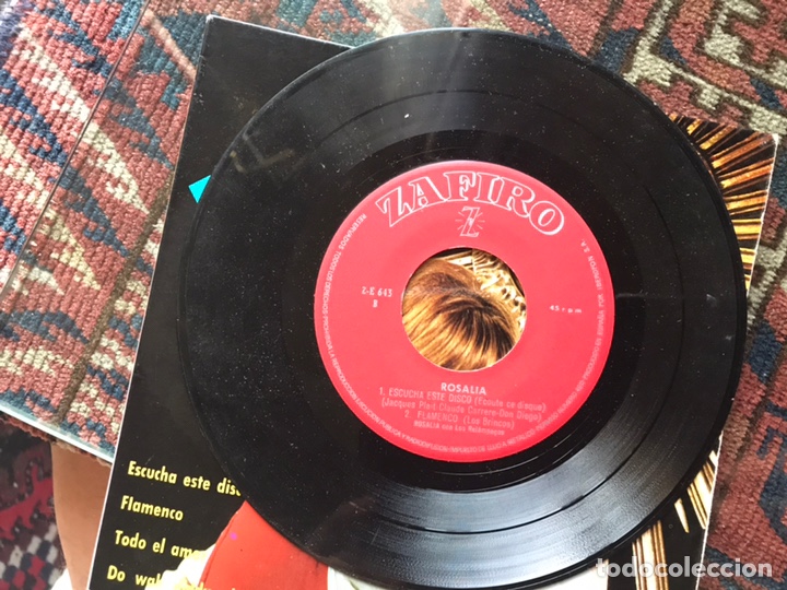 Discos de vinilo: Rosal&iacute;a. Escuche este disco - Foto 6