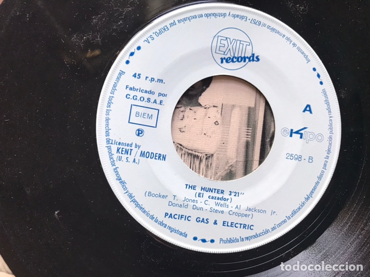 Discos de vinilo: Pacific gas & electric. The hunter - Foto 3